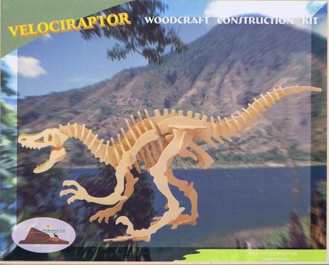 Velociraptor, Woodcraft Construction Kit (1)